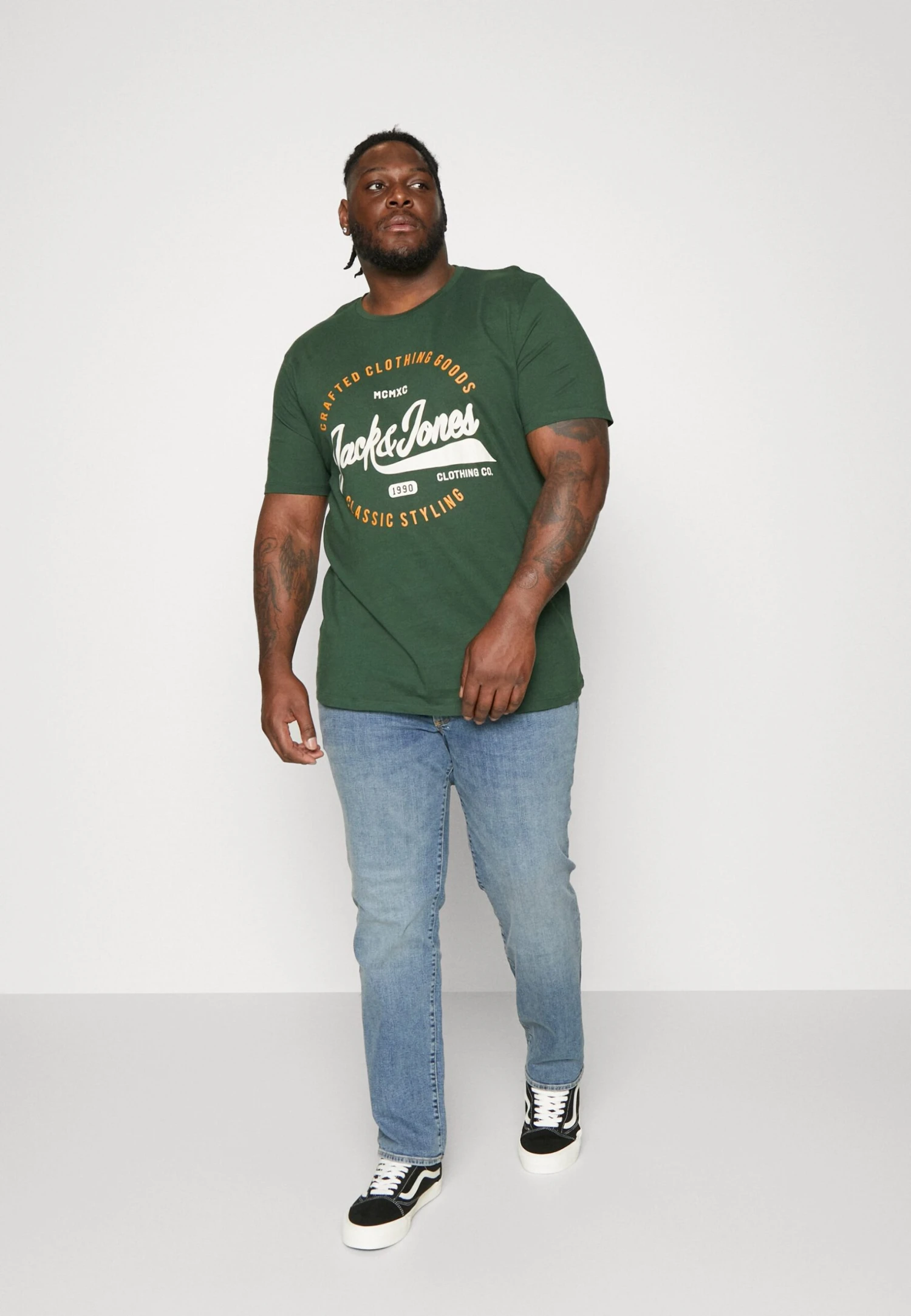 Jack & Jones Jjiglenn Jjfox - Slim Fit Jeans - Blue Denim 4 Jack & Jones Jjiglenn Jjfox - Slim Fit Jeans - Blue Denim - Afbeelding 2