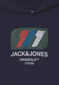 Jack & Jones Junior Jornate Hood - Sweater - Dark Blue -Jack & Jones Winkel 356f0d0f96624f99818ac6ac22e2d548