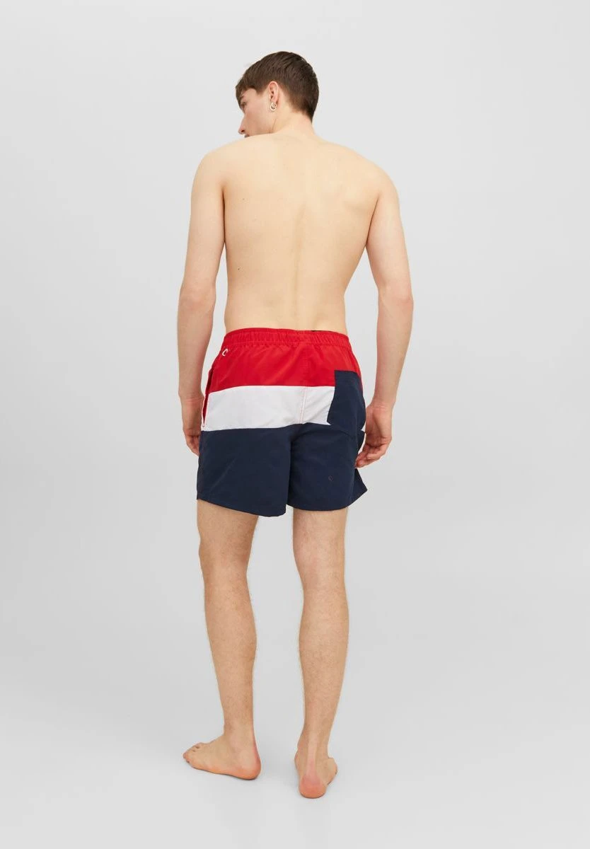 Jack & Jones Jpstfiji Jj Block Sn - Zwemshorts - Chinese Red 5 Jack & Jones Jpstfiji Jj Block Sn - Zwemshorts - Chinese Red - Afbeelding 3