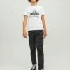 Jack & Jones Junior JCOHUNT SS CREW NECK - T-shirt Print