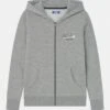 Jack & Jones Junior Jjandy Zip Hood Jnr - Sweater Met Rits - Light Grey Melange -Jack & Jones Winkel 3a6ed45592804ff0ab8c11994f1658c1