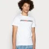 Jack & Jones Jjecorp Logo Crew Neck- T-Shirt Print - White -Jack & Jones Winkel 3aed02421b4240c886d3eff45ae33cd4