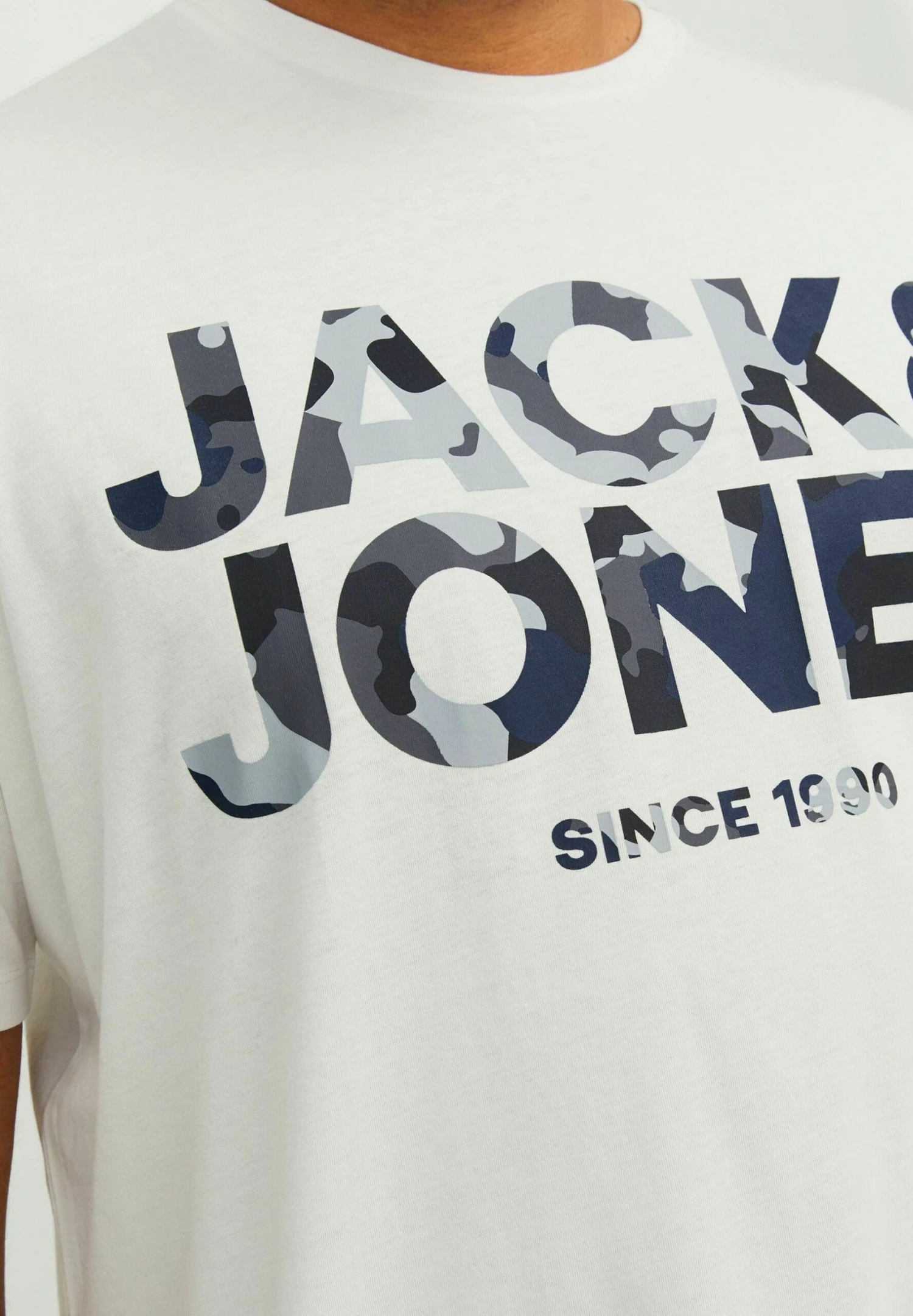 Jack & Jones Plus SizeCrew Neck - T-Shirt Print - Cloud Dancer 8 Jack & Jones Plus SizeCrew Neck - T-Shirt Print - Cloud Dancer - Afbeelding 6