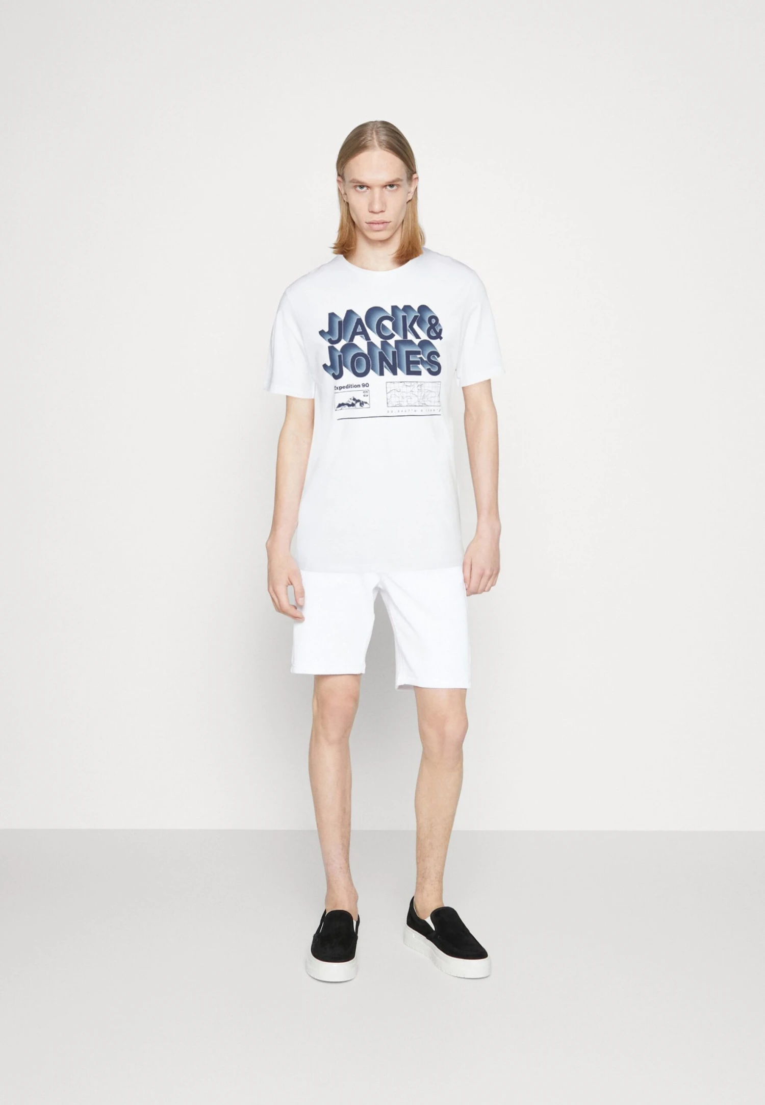 Jack & Jones JCOBOOSTER TEE CREW NECK - T-shirt Print 4 Jack & Jones JCOBOOSTER TEE CREW NECK - T-shirt Print - Afbeelding 2