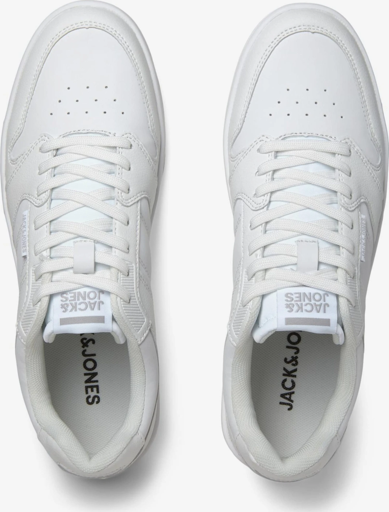 Jack & Jones Casual Sneakers Sneakers Laag Jam Heren Wit 4 Jack & Jones Casual Sneakers Sneakers Laag Jam Heren Wit - Afbeelding 2