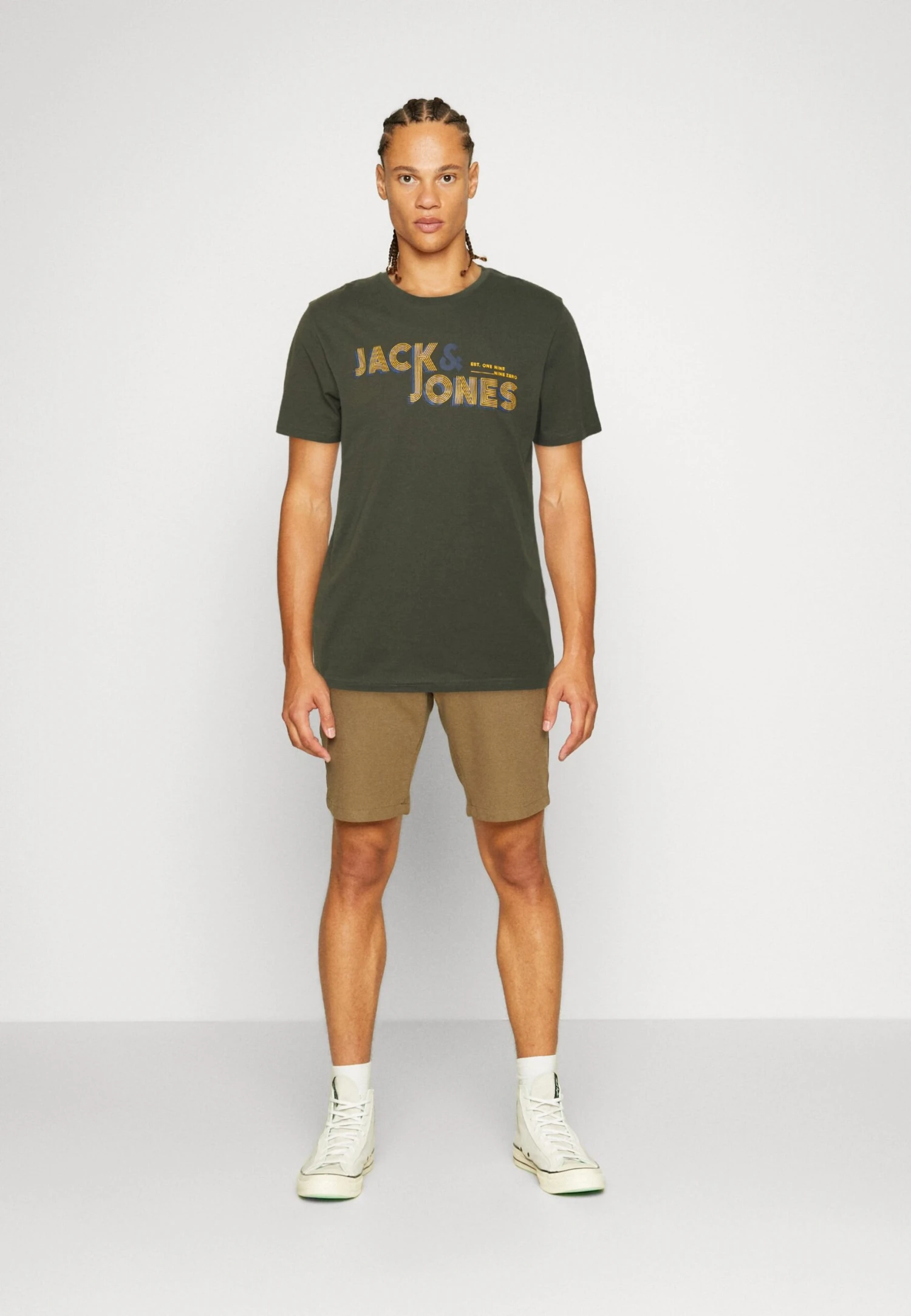 Jack & Jones JCOFRIDAY CREW NECK - T-shirt Print 4 Jack & Jones JCOFRIDAY CREW NECK - T-shirt Print - Afbeelding 2