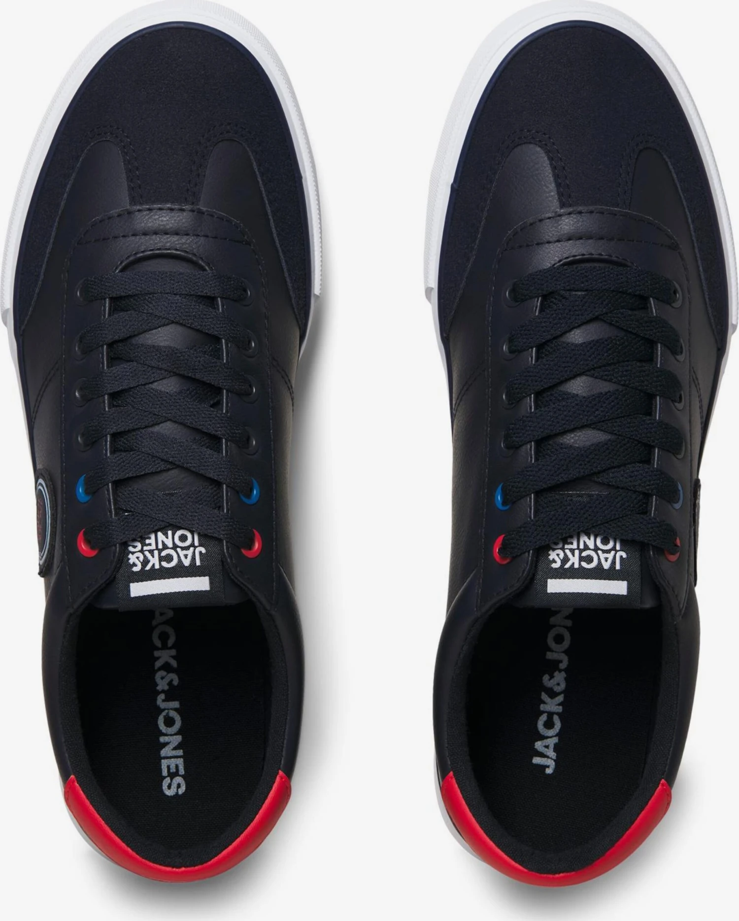 Jack & Jones Casual Sneakers Sneakers Laag TOBY Heren Navy 5 Jack & Jones Casual Sneakers Sneakers Laag TOBY Heren Navy - Afbeelding 3