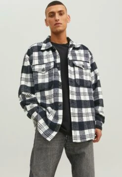 Jack & Jones JOROLLIE CHECK LS SN - Korte Jassen