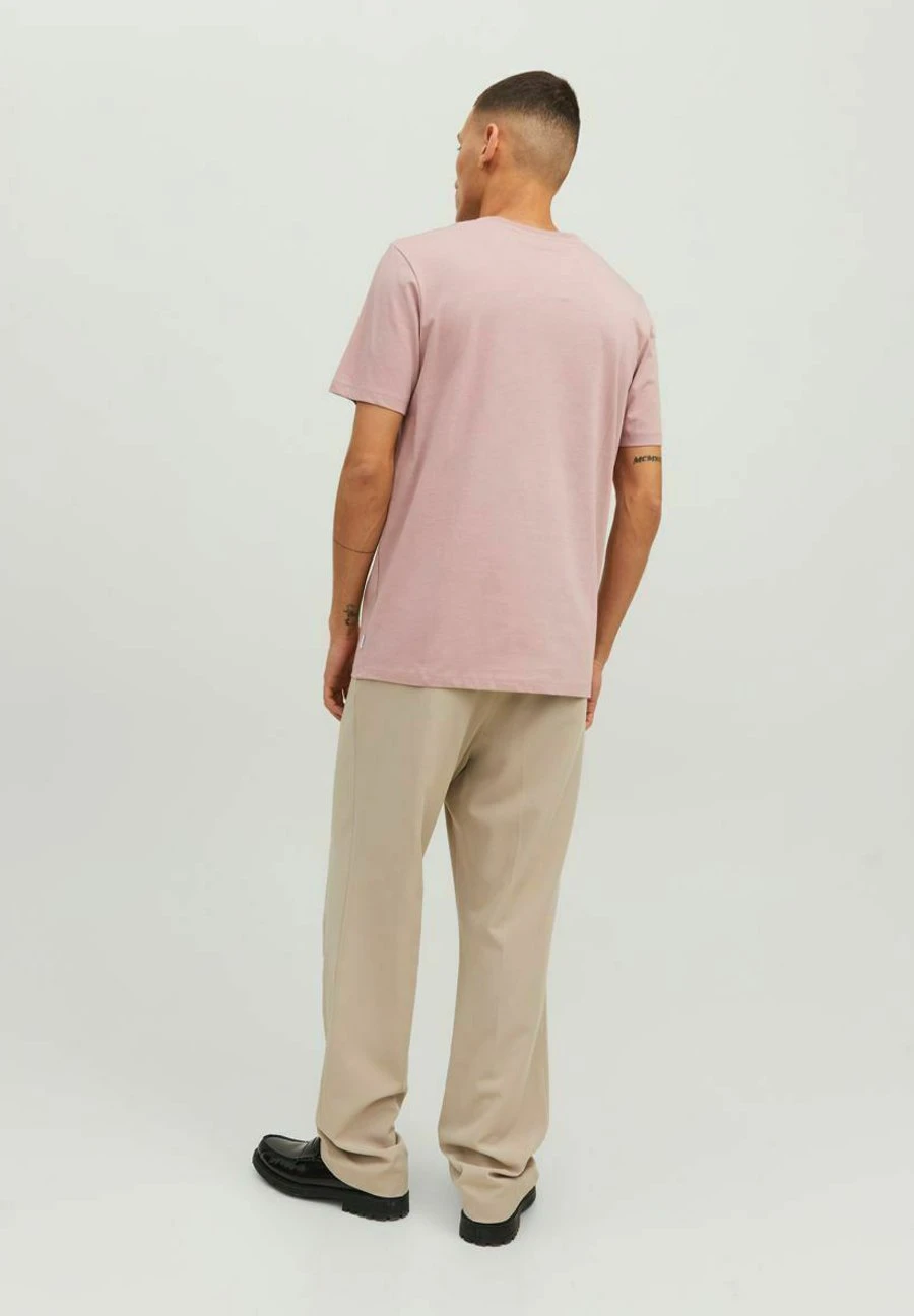 Jack & Jones Jjeorganic Basic Ss O-Neck Noos - T-Shirt Basic - Deauville Mauve 5 Jack & Jones Jjeorganic Basic Ss O-Neck Noos - T-Shirt Basic - Deauville Mauve - Afbeelding 3