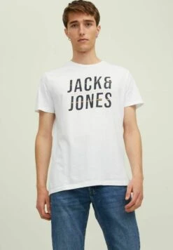 Jack & Jones JJXILO TEE CREW NECK - T-shirt Print