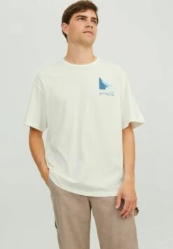 Jack & Jones Crew Neck - T-Shirt Print - Cloud Dancer 12 Jack & Jones Crew Neck - T-Shirt Print - Cloud Dancer -Jack & Jones Winkel 454671641c3c46f7ae12061238e9d310