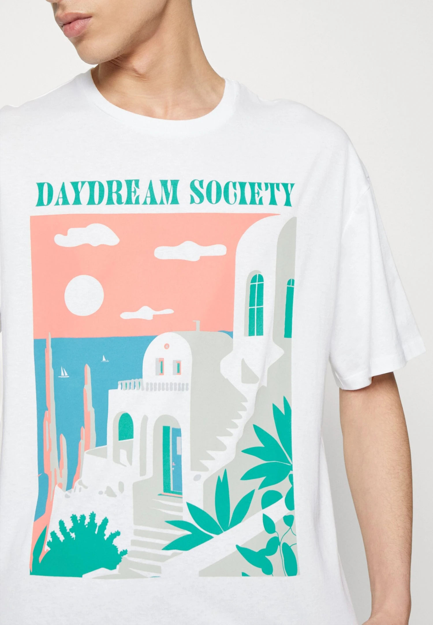 Jack & Jones Tee Crewneck Unisex - T-Shirt Print - White 7 Jack & Jones Tee Crewneck Unisex - T-Shirt Print - White - Afbeelding 5