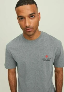 Jack & Jones Jjrdd Eddy Ss Crew Neck Sn - T-Shirt Print - Light Grey Melange -Jack & Jones Winkel 47e3bb31406744c0869159d229deb4d8