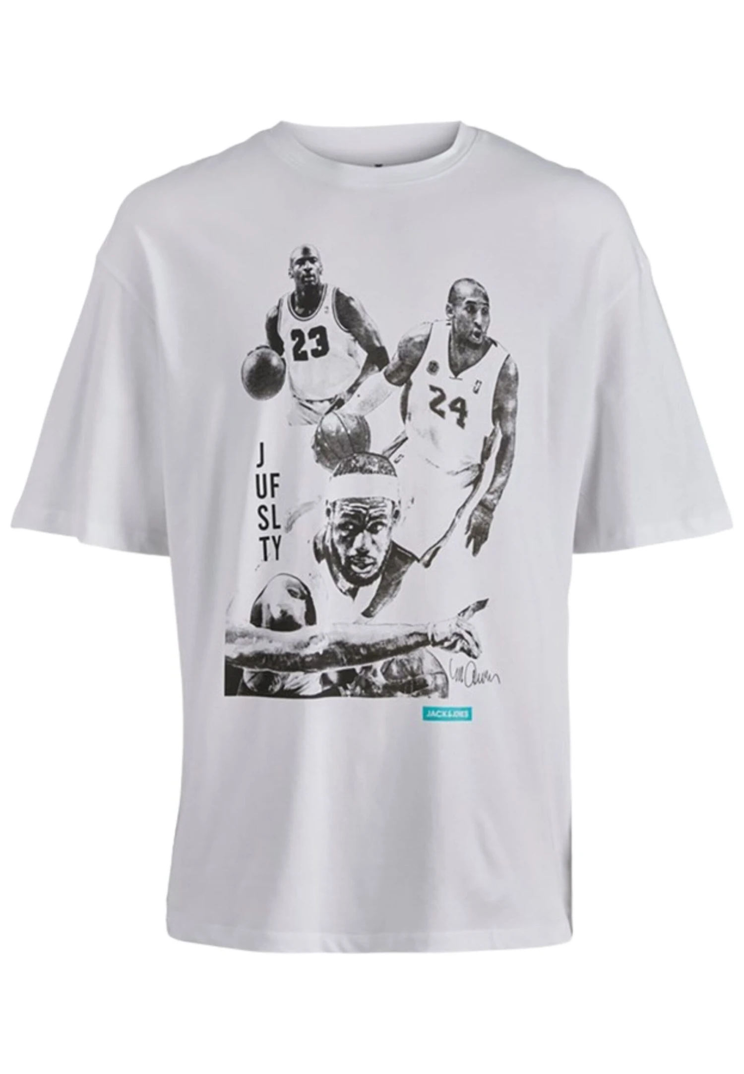 Jack & Jones Jordan - T-Shirt Print - White 3 Jack & Jones Jordan - T-Shirt Print - White