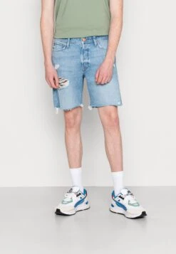 Jack & Jones Jjichris Jjoriginal - Jeansshort - Blue Denim