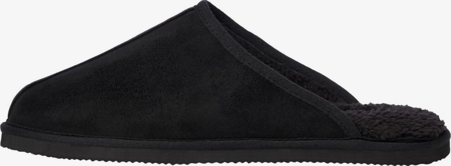 Jack & Jones Pantoffels Huisschoen Dudely Heren Zwart 3 Jack & Jones Pantoffels Huisschoen Dudely Heren Zwart