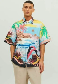 Jack & Jones Kurzarm All-over-Print - Overhemd
