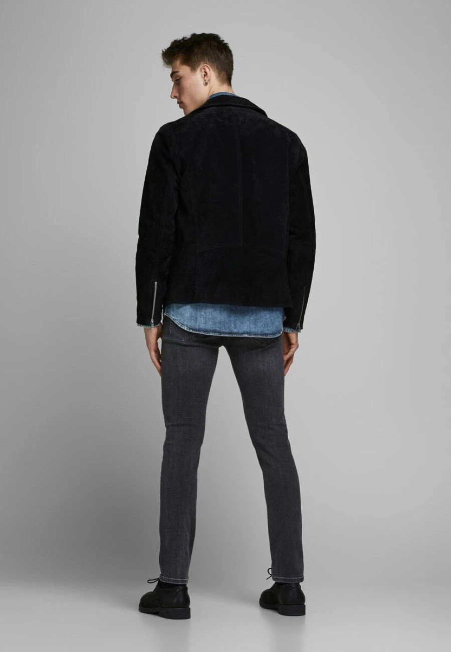 Jack & Jones Jjiglenn Jjoriginal - Slim Fit Jeans - Black Denim 4 Jack & Jones Jjiglenn Jjoriginal - Slim Fit Jeans - Black Denim - Afbeelding 2