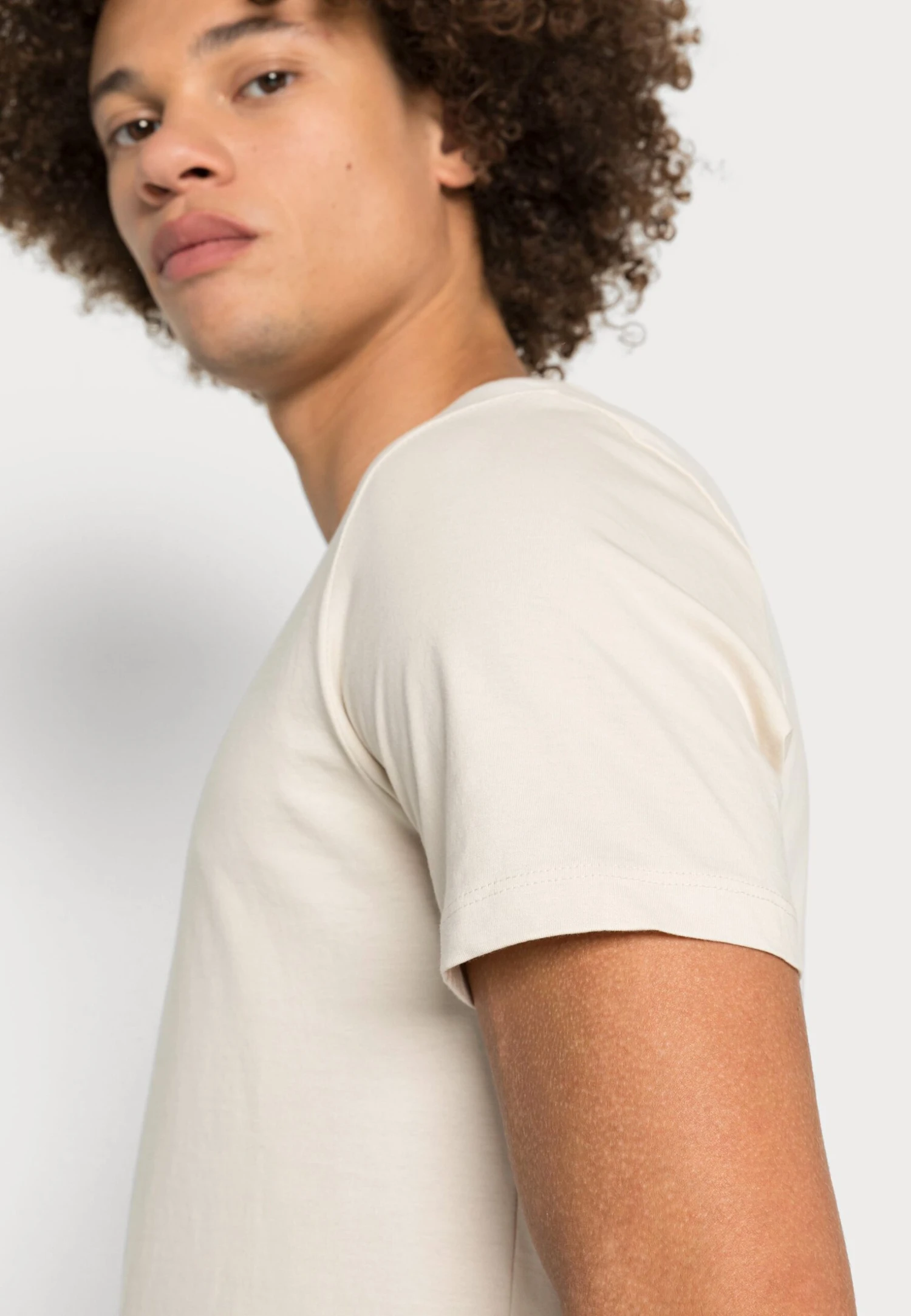 Jack & Jones Jje Basic Tee O Neck Noos - T-Shirt Basic - Moonbeam 7 Jack & Jones Jje Basic Tee O Neck Noos - T-Shirt Basic - Moonbeam - Afbeelding 5