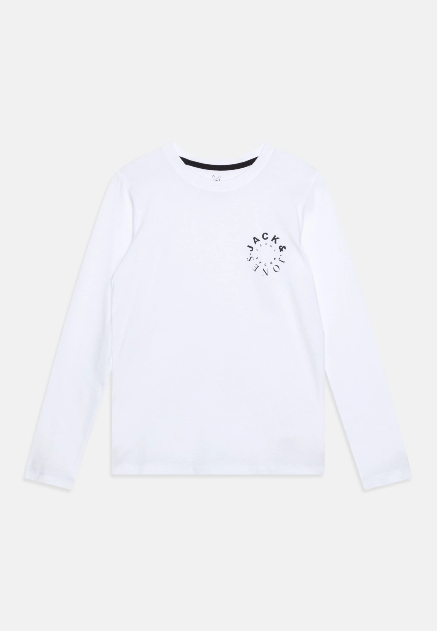 Jack & Jones Junior Jjwarrior Tee Crew Neck Jnr - Longsleeve - White 3 Jack & Jones Junior Jjwarrior Tee Crew Neck Jnr - Longsleeve - White