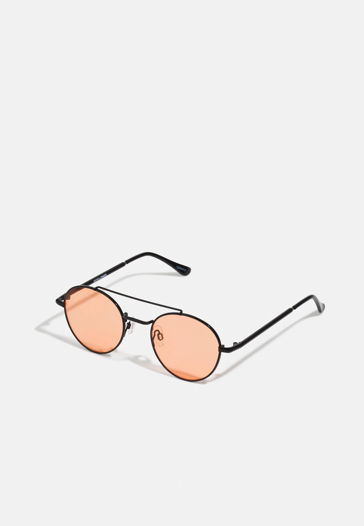 Jack & Jones Jacjulio Round Sunglasses Unisex - Zonnebril - Black/Orange 3 Jack & Jones Jacjulio Round Sunglasses Unisex - Zonnebril - Black/Orange