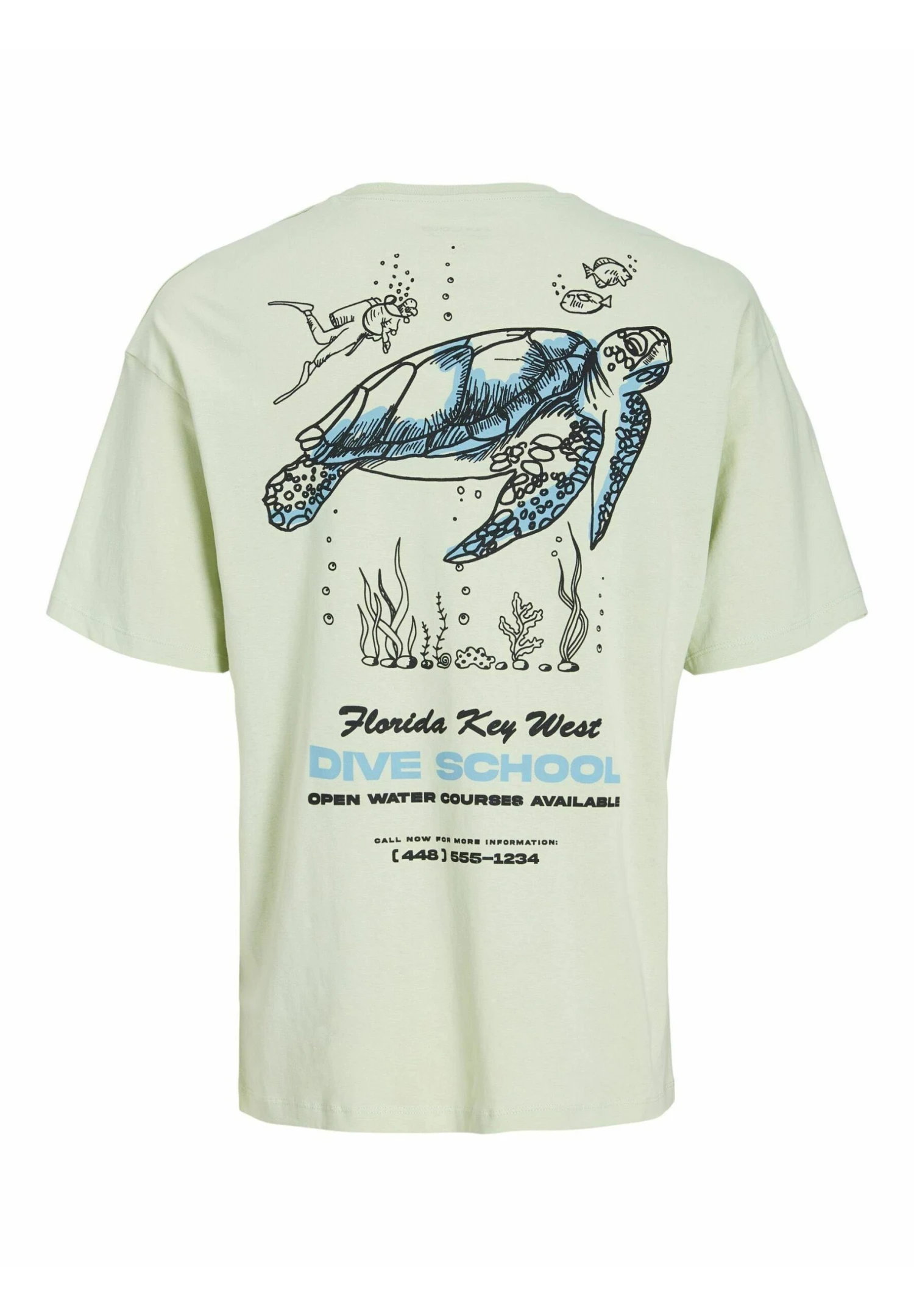 Jack & Jones Jorgather Ss Crew Neck Ft Ex - T-Shirt Print - Celadon 9 Jack & Jones Jorgather Ss Crew Neck Ft Ex - T-Shirt Print - Celadon - Afbeelding 7