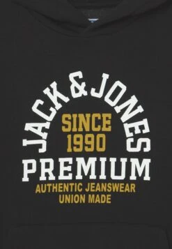 Jack & Jones Junior Jprblubooster Hood Jnr - Sweater - Black -Jack & Jones Winkel 501a4906aeeb4f5198bfe13257ccc9de