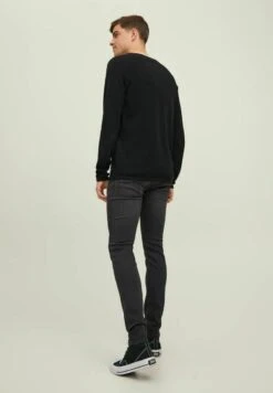 Jack & Jones Liam Evan Jos - Jeans Skinny Fit - Black Denim -Jack & Jones Winkel 5067b57ddafb4d6f85466888687734df