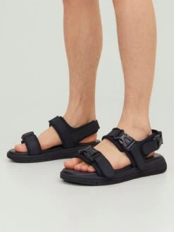 Jack & Jones Sandalen & Pantoffels Sandalen Heren Zwart 13 Jack & Jones Sandalen & Pantoffels Sandalen Heren Zwart -Jack & Jones Winkel 5267ed097f5f7c7dee5e81eb78aa46f3