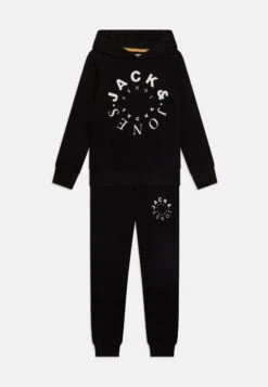 Jack & Jones Junior Jjwarrior Hood Set - Hoodie - Black