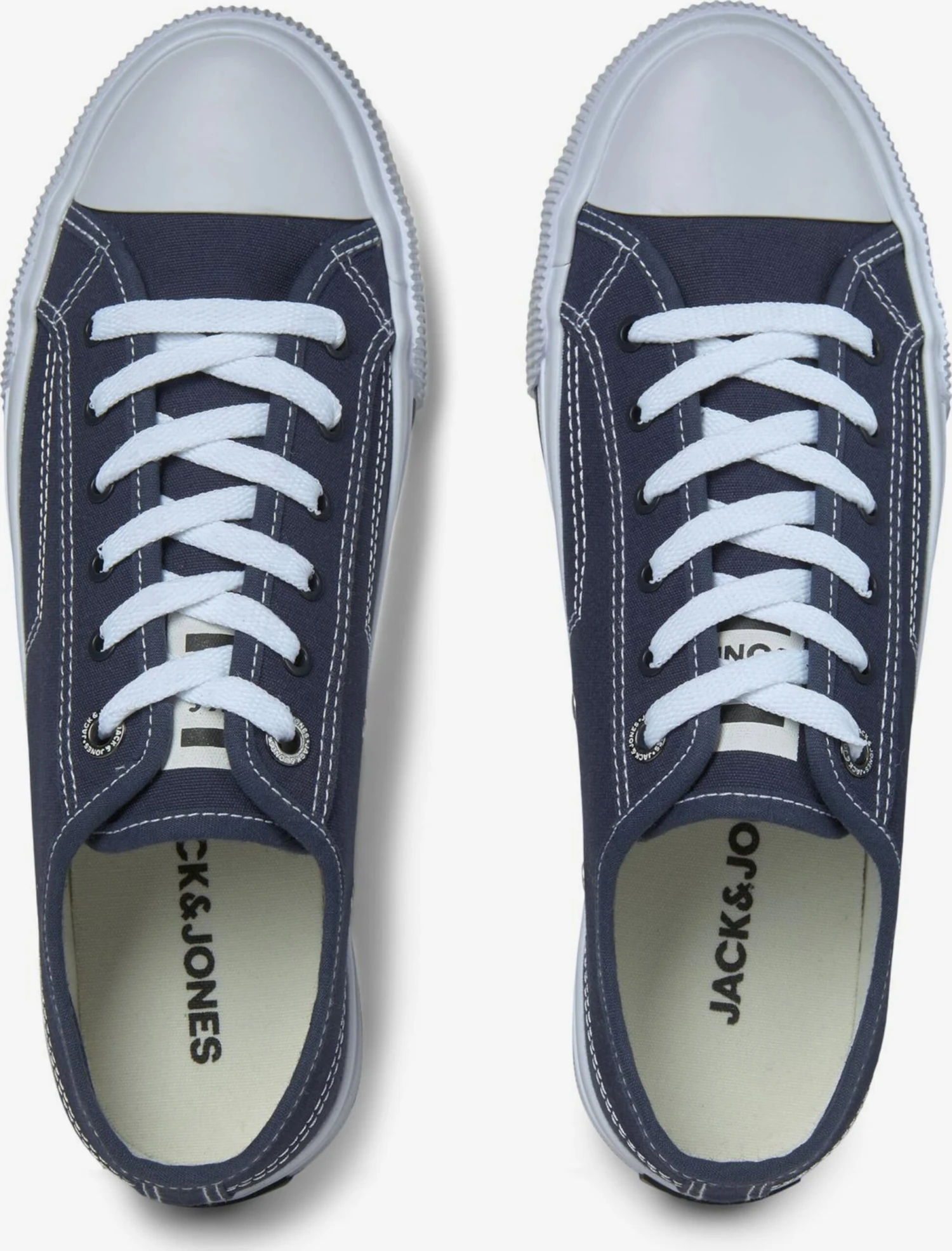 Jack & Jones Casual Sneakers Sneakers Laag Heren Navy 4 Jack & Jones Casual Sneakers Sneakers Laag Heren Navy - Afbeelding 2