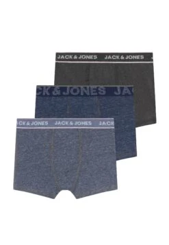 Jack & Jones Junior Jacdenim Trunks 3 Pack - Onderbroeken - Navy Blazer/Dark Grey -Jack & Jones Winkel 55ee96dc112d4fa2aaa0063b9a6ecd31