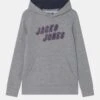 Jack & Jones Junior Jcofriday Hoody Jnr - Sweater - Light Grey Melange