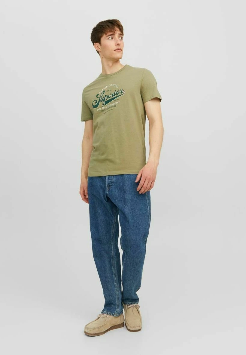 JACK&JONES Premium Klassisches - T-Shirt Print - Boa 4 JACK&JONES Premium Klassisches - T-Shirt Print - Boa - Afbeelding 2