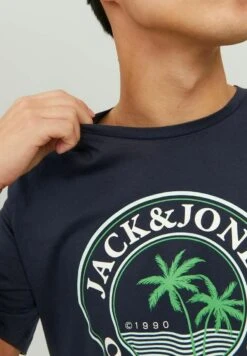 Jack & Jones Crew Neck - T-Shirt Print - Navy Blazer -Jack & Jones Winkel 5b752f5b62a54361b70a30fe7e9d0bdf