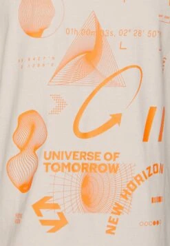 Jack & Jones Jcomoon Crew Neck- T-Shirt Print - Off White -Jack & Jones Winkel 5c07dfff93ae425d83ebcaaf2c81e556