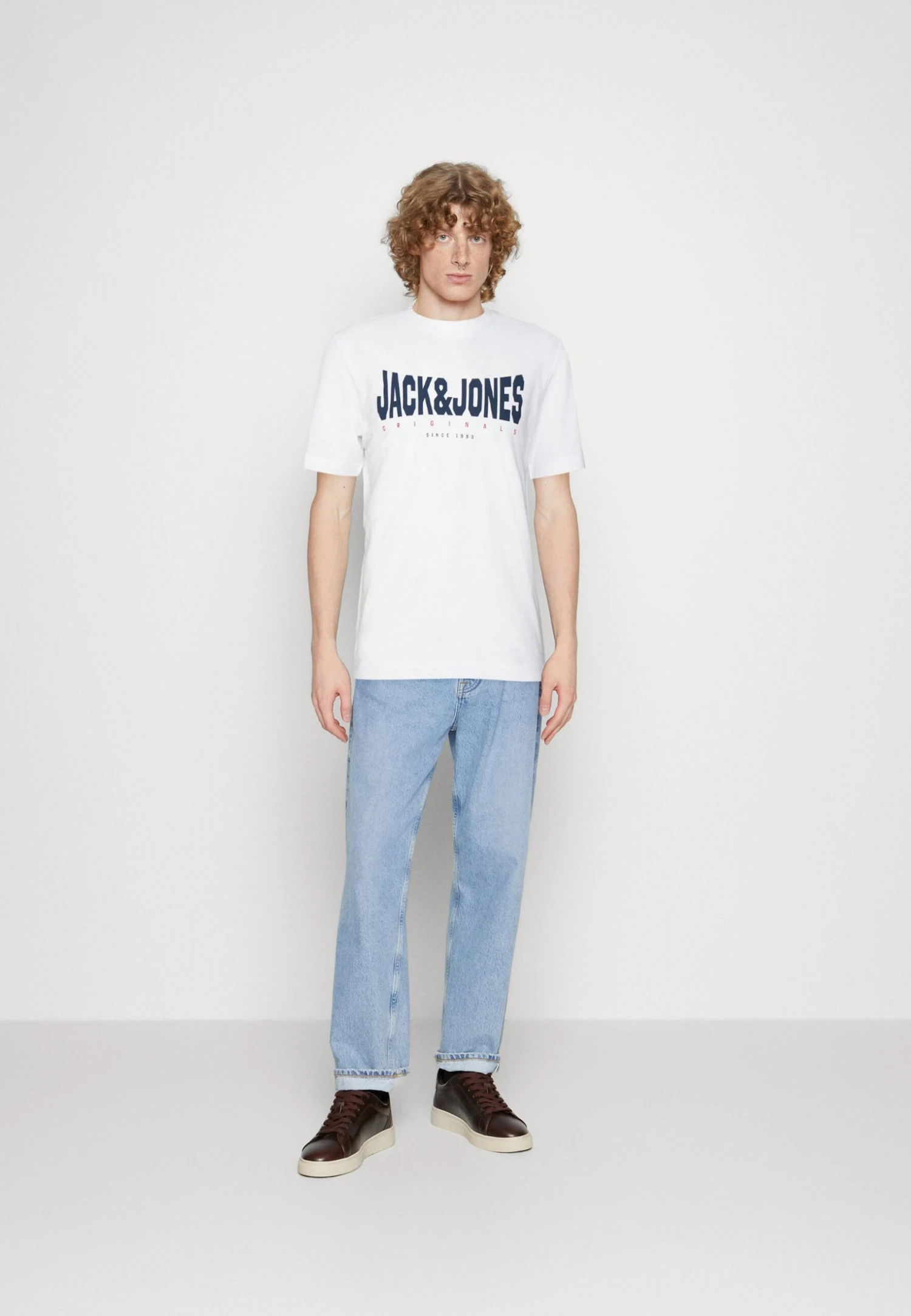 Jack & Jones Jormarque Tee Crew Neck - T-Shirt Print - Bright White 4 Jack & Jones Jormarque Tee Crew Neck - T-Shirt Print - Bright White - Afbeelding 2