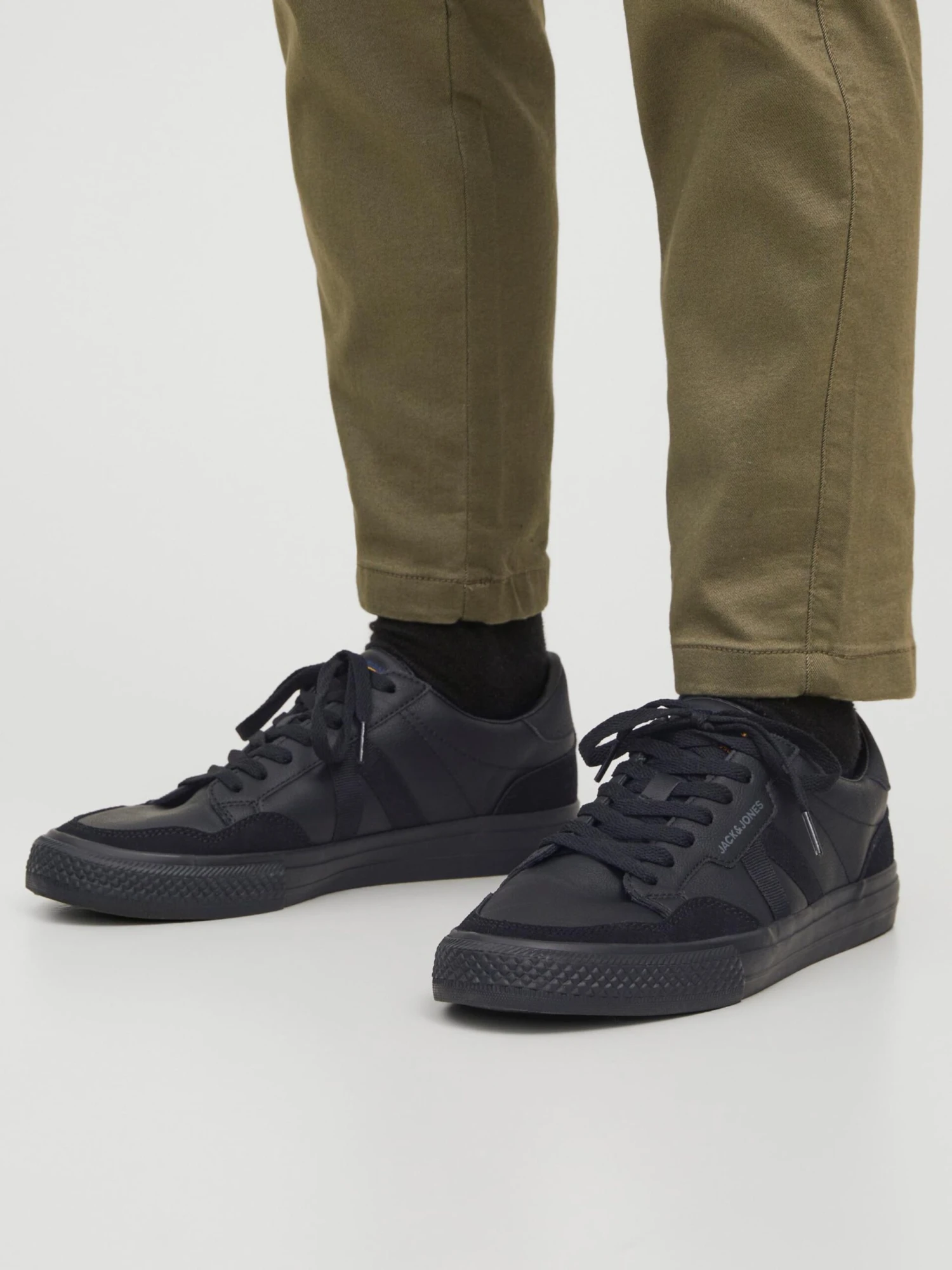 Jack & Jones Casual Sneakers Sneakers Laag Heren Antraciet / Lichtgrijs / Zwart 6 Jack & Jones Casual Sneakers Sneakers Laag Heren Antraciet / Lichtgrijs / Zwart - Afbeelding 4