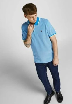 JACK&JONES Premium JprbluwinSs Sts - Poloshirt - Indigo Bunting -Jack & Jones Winkel 5e7a08c3bf2147e7a812c046a937b4c2