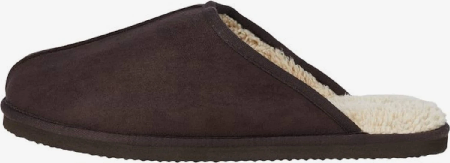 Jack & Jones Pantoffels Huisschoen Heren Chocoladebruin 3 Jack & Jones Pantoffels Huisschoen Heren Chocoladebruin