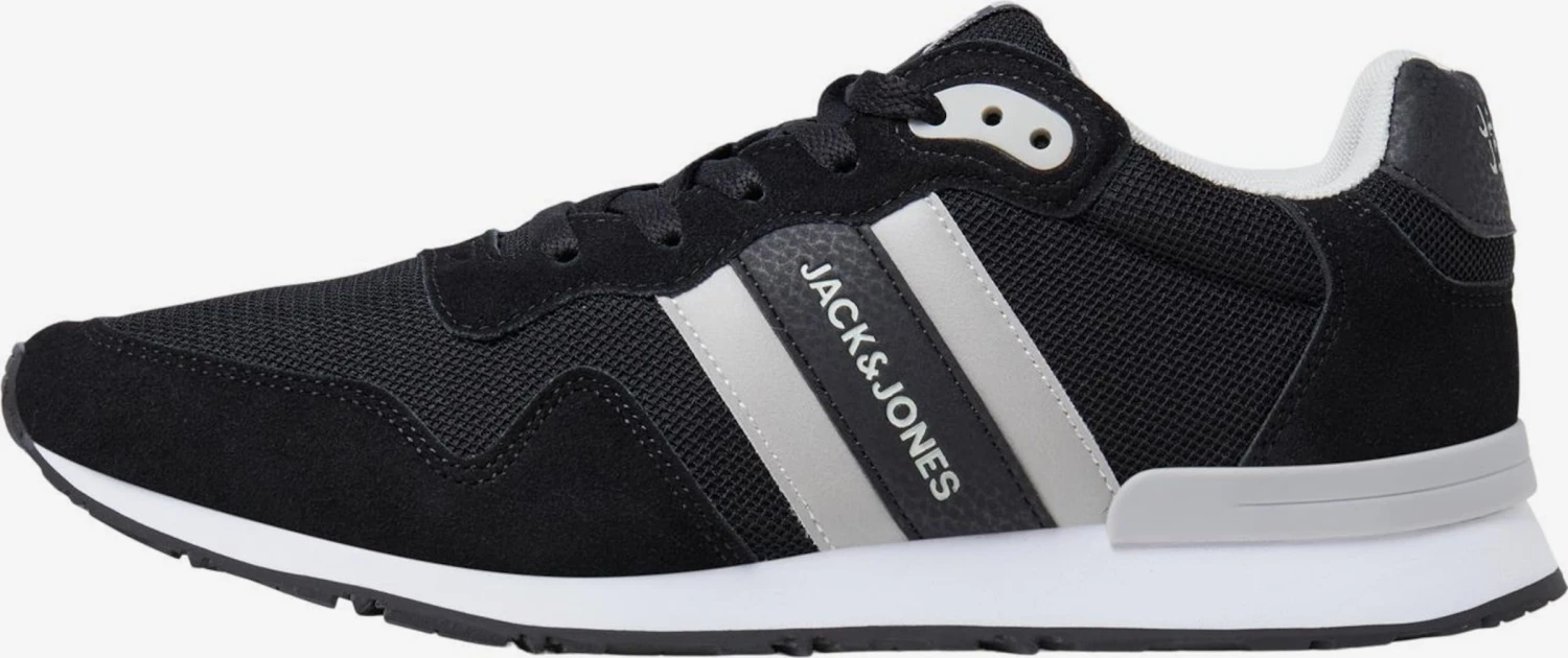 Jack & Jones Running Sneakers Sneakers Laag Stellar Heren Zwart 3 Jack & Jones Running Sneakers Sneakers Laag Stellar Heren Zwart