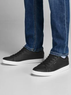 Jack & Jones Casual Sneakers Sneakers Laag Trent Heren Zwart -Jack & Jones Winkel 63d05d45a489c4df7851f89e8c727b66