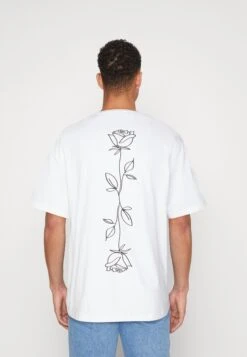 Jack & Jones Jordoodle Tee Crew Neck Unisex - T-Shirt Print - White