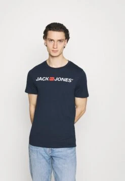 Jack & Jones Jjecorp Logo Tee Crew Neck 3 Pack - T-Shirt Print - White -Jack & Jones Winkel 64dc303272054a9a8e658aafb82d47bc