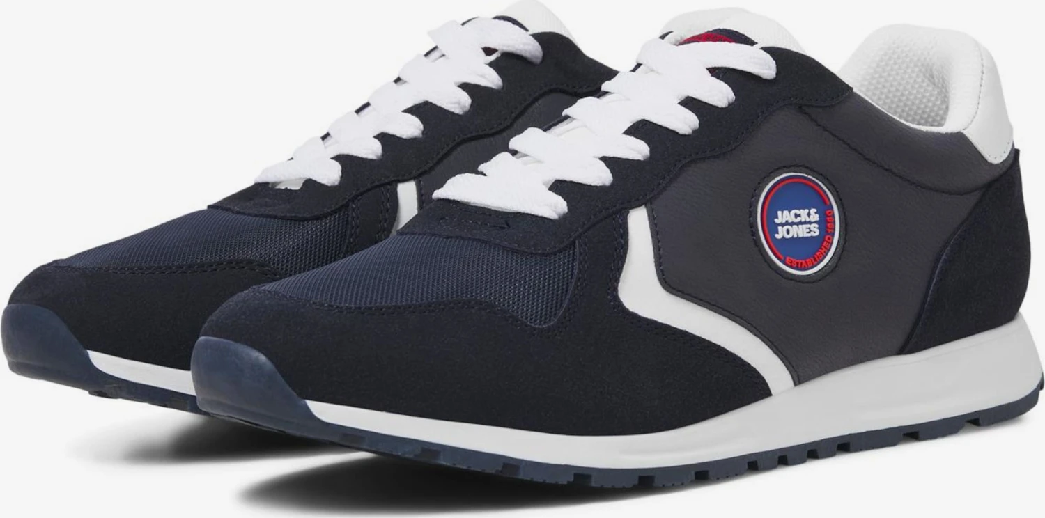Jack & Jones Running Sneakers Sneakers Laag Tane Heren Navy / Donkerblauw 6 Jack & Jones Running Sneakers Sneakers Laag Tane Heren Navy / Donkerblauw - Afbeelding 4