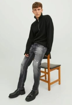 Jack & Jones Jjimike Jjoriginal Ge- Slim Fit Jeans - Grey Denim -Jack & Jones Winkel 6831e6d86f0041e19c5cb40a5af503f0