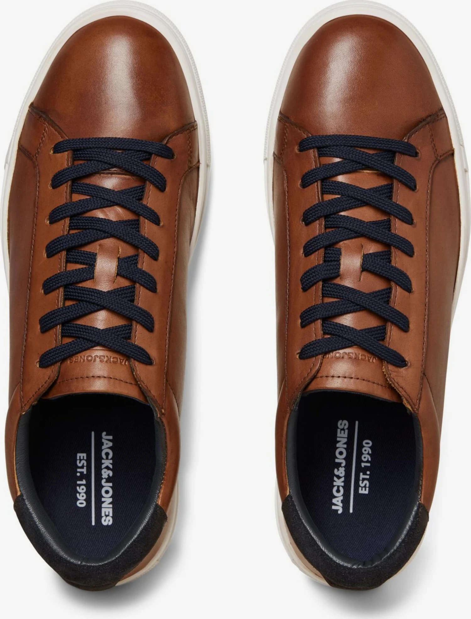 Jack & Jones Casual Sneakers Sneakers Laag RADCLIFFE Heren Cognac 4 Jack & Jones Casual Sneakers Sneakers Laag RADCLIFFE Heren Cognac - Afbeelding 2