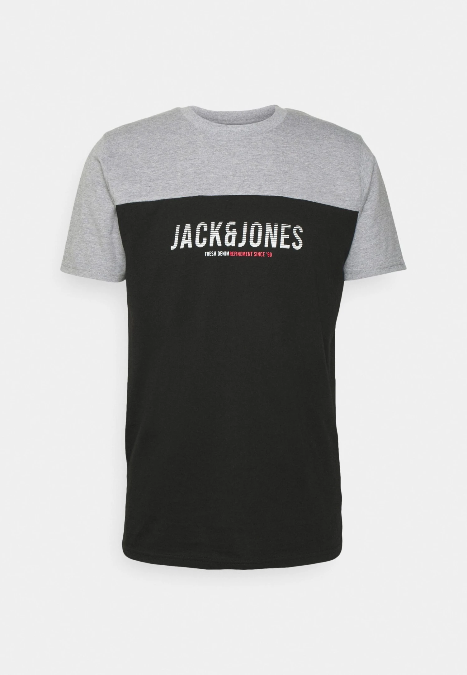Jack & Jones Jjedan Blocking Tee O Neck - T-Shirt Print - Black 6 Jack & Jones Jjedan Blocking Tee O Neck - T-Shirt Print - Black - Afbeelding 4