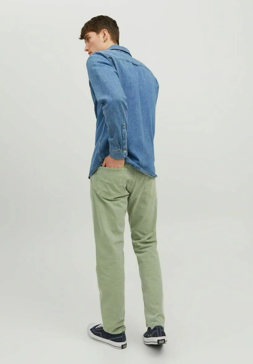 Jack & Jones Chris Cooper Cj 772 Lid - Straight Leg Jeans - Green Olive 5 Jack & Jones Chris Cooper Cj 772 Lid - Straight Leg Jeans - Green Olive - Afbeelding 3