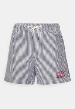 Jack & Jones Jpstfiji Seersucker- Zwemshorts - Navy Blazer -Jack & Jones Winkel 6b338ad17fcf4f83922c8cc343811f3a